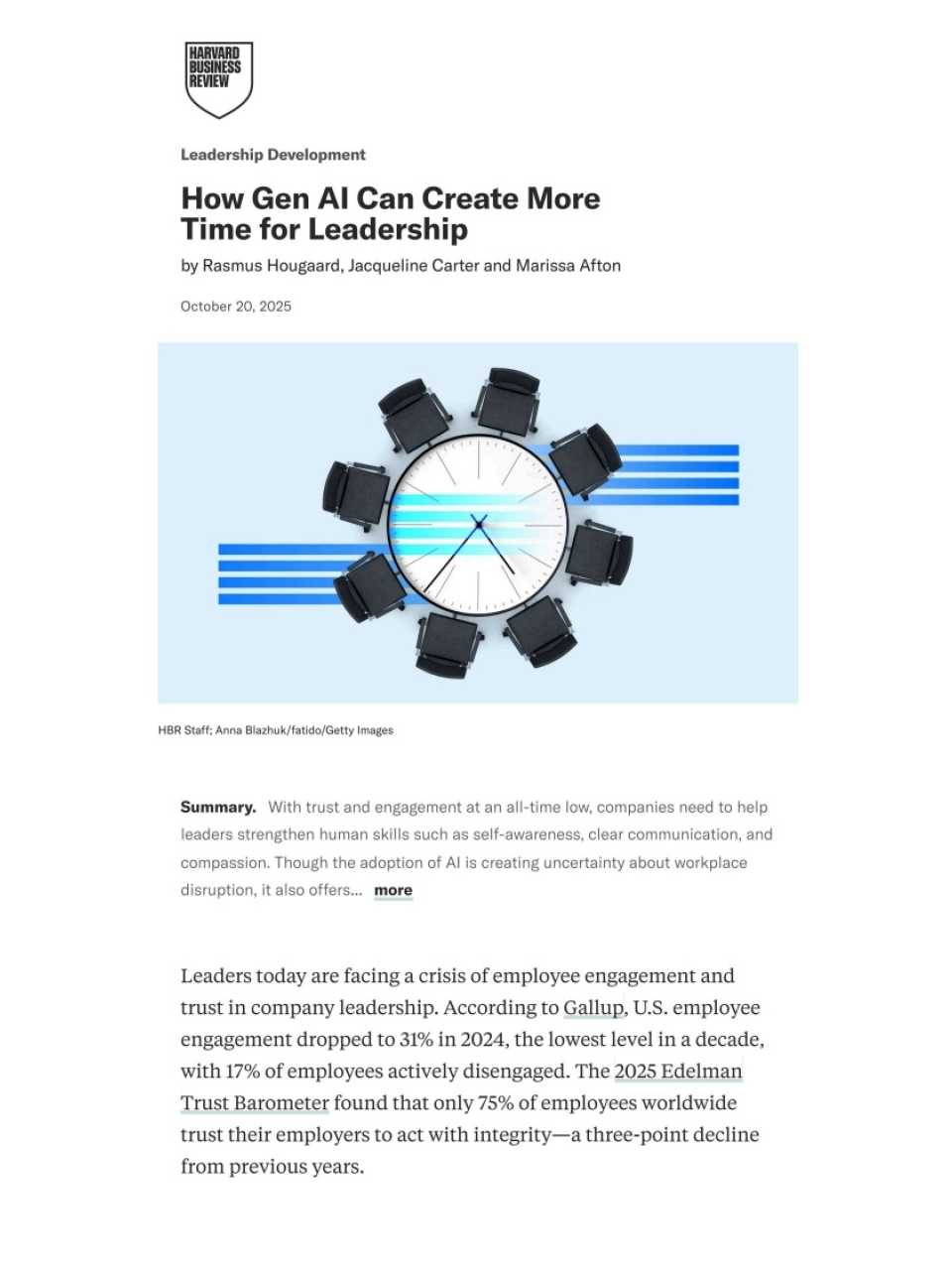 AGGIORNAMENTO PERMANENTEIN PRESENZA
Gen AI for the HR function: current deployments and future trends (con pranzo di networking)