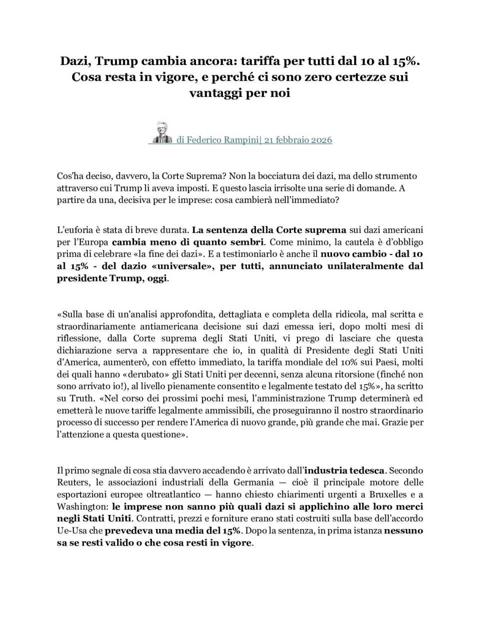 AGGIORNAMENTO PERMANENTEIN PRESENZA
Comprendere l’economia USA tra conflitti globali e nuova stagione politica: scenari, sfide e prospettive (con aperitivo di networking)