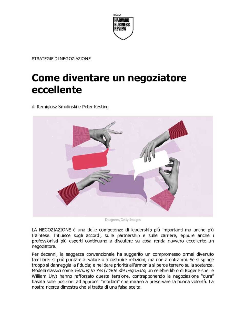 AGGIORNAMENTO PERMANENTEIN PERSON
Negotiation and decision-making: the psychological dynamics that shape choices and agreements (with networking cocktail)