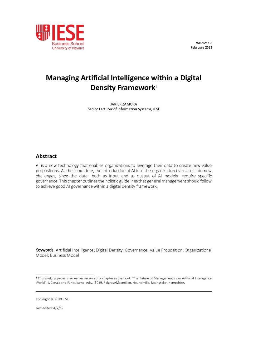 AGGIORNAMENTO PERMANENTEIN PRESENZA
Data-driven organizations. Vincere le sfide dell’Intelligenza Artificiale e della Digital Transformation