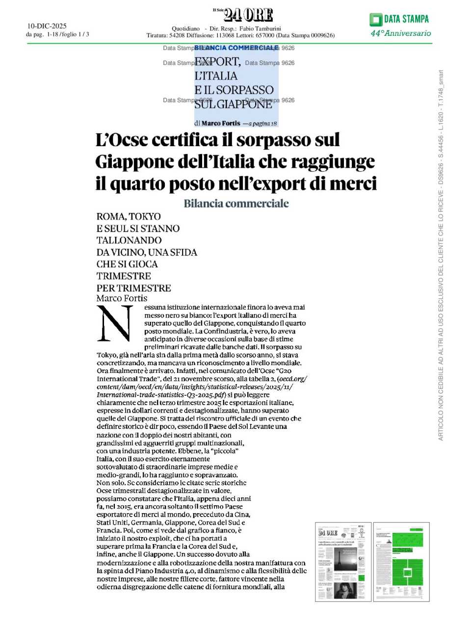 AGGIORNAMENTO PERMANENTEIN PRESENZA
Cambiamenti globali e nuovi equilibri economici: trend e prospettive per l’Italia e per la Lombardia (con pranzo di networking)