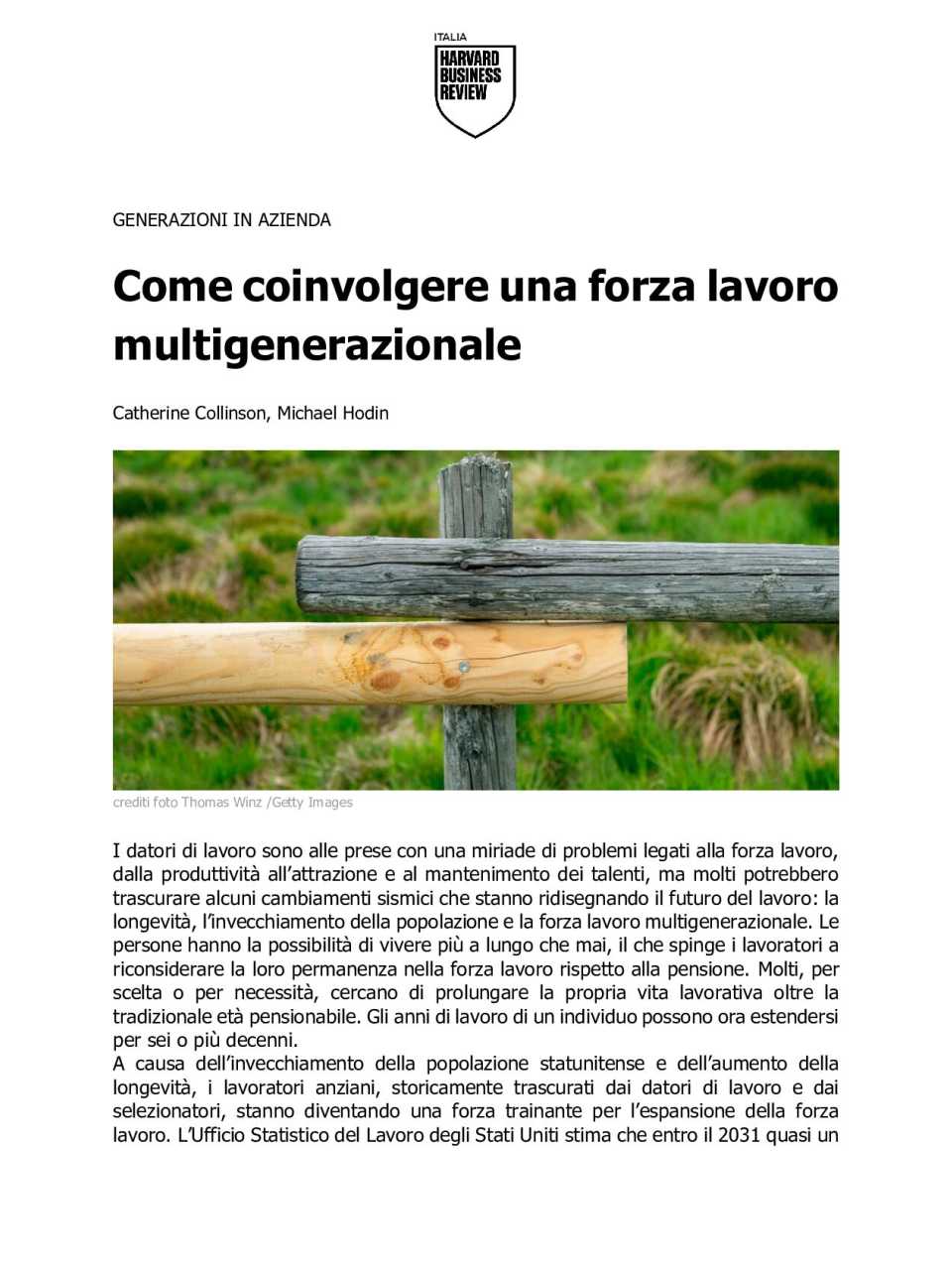 Come coinvolgere una forza lavoro multigenerazionale