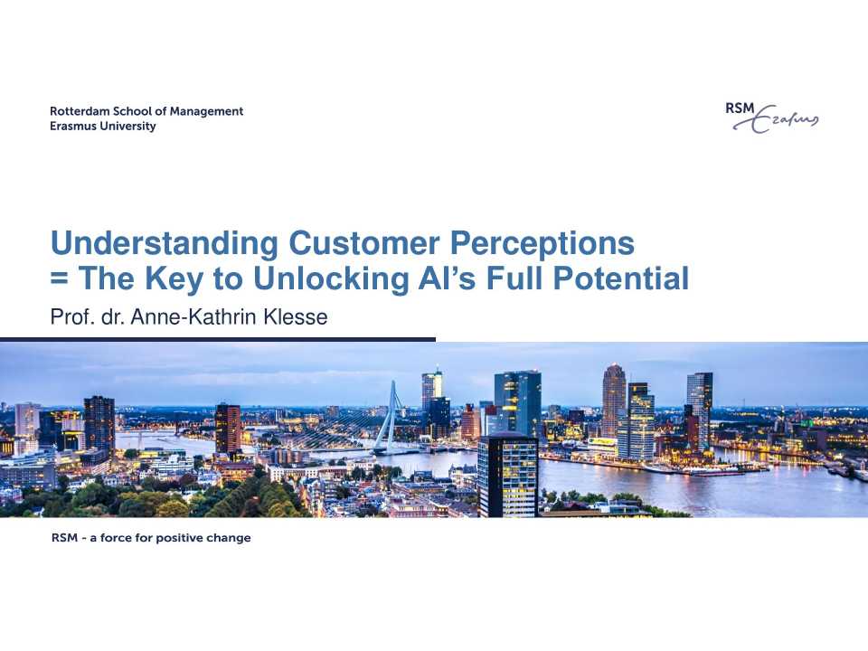 Presentation by Anne-Kathrin Klesse