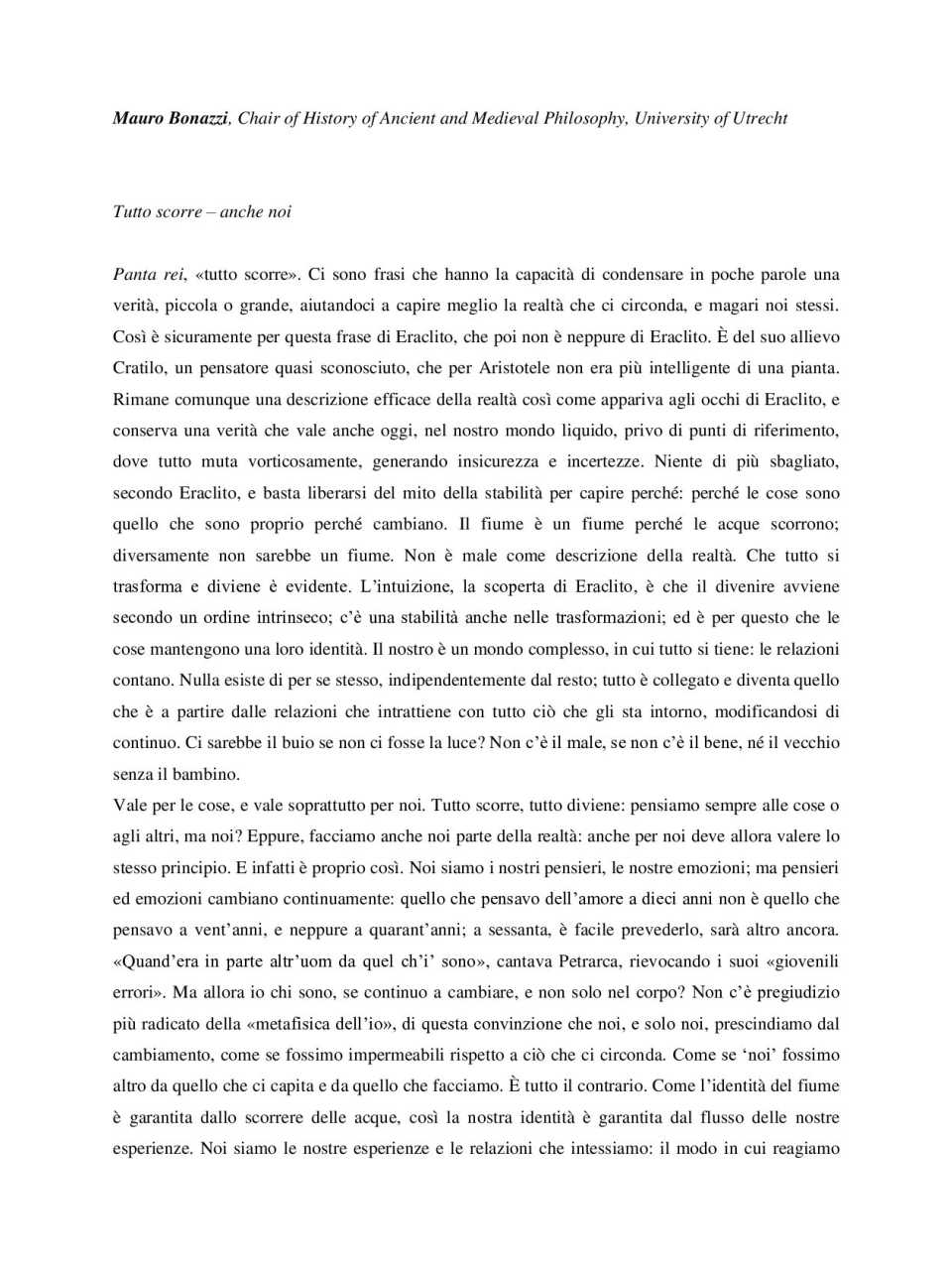 AMBROSETTI LIVEVIA WEB
Filosofia e management.
Costruire relazioni positive con gli altri. Il pensiero dei grandi, da Eraclito e Platone a Hume