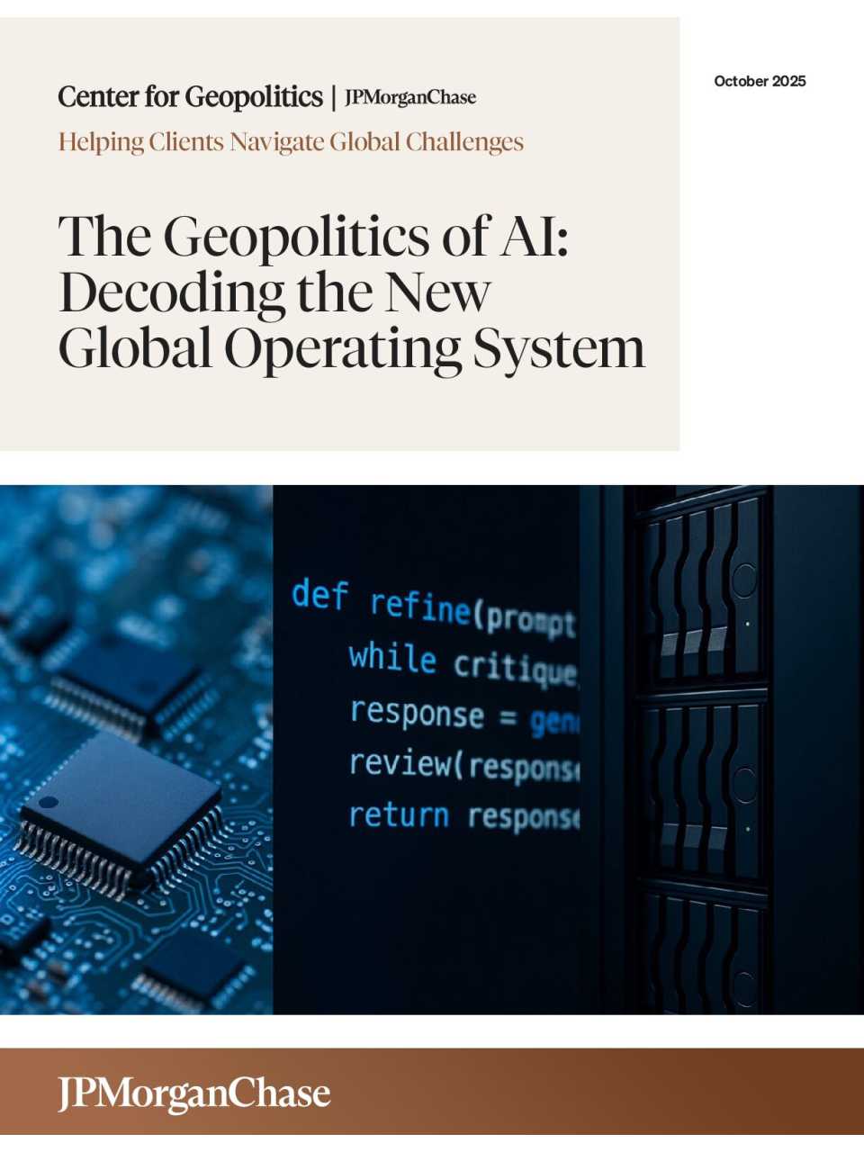 The geopolitics of AI: decoding the new global operating system