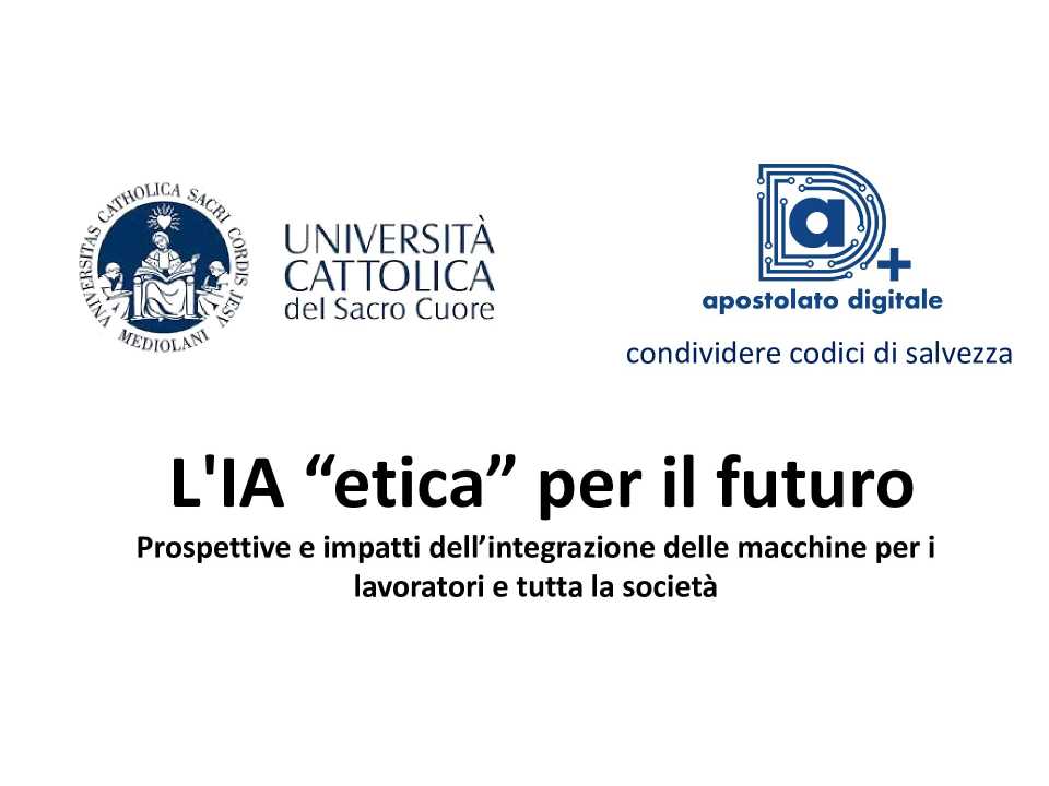 L'IA “etica” per il futuro. Prospettive e impatti dell’integrazione delle macchine per i lavoratori e tutta la società