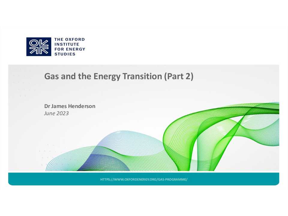 AGGIORNAMENTO PERMANENTEIN PRESENZA
Gas, tecnologia, geopolitica: come cambia la corsa alla transizione energetica