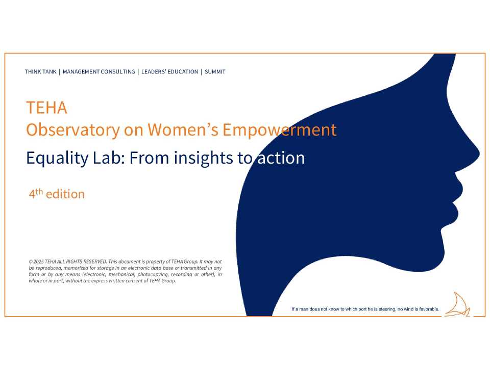 TEHA LIVEVIA WEB
Presentation of the 2025 report: “Observatory on Women’s Empowerment