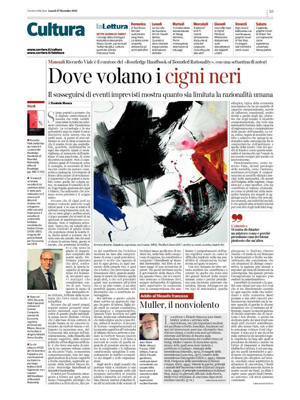 AGGIORNAMENTO PERMANENTEIN PRESENZA
Affrontare l'incertezza e prendere decisioni migliori