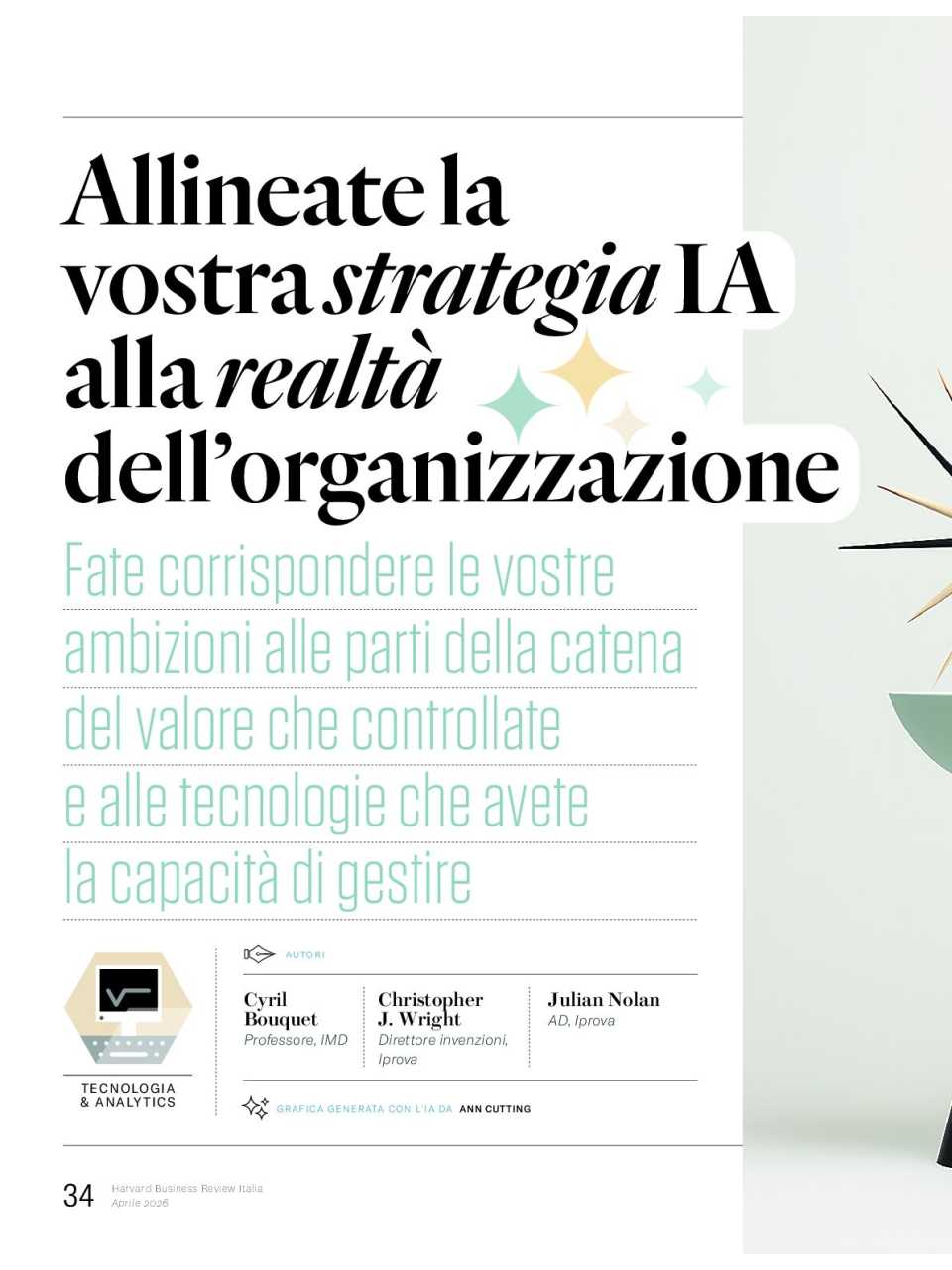 Allineate la vostra strategia IA alla realtà dell’organizzazione