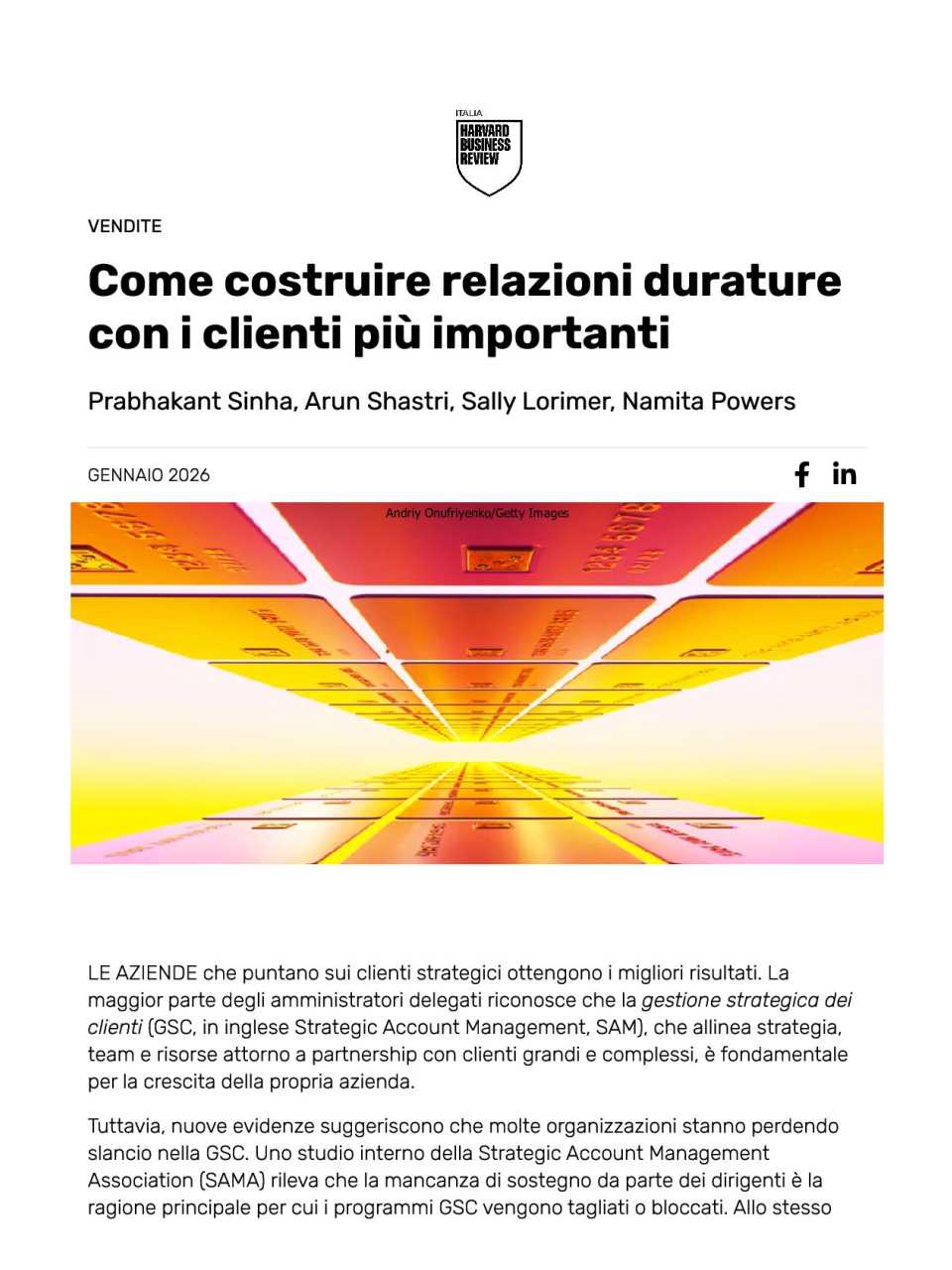 Come costruire relazioni durature con i clienti più importanti
