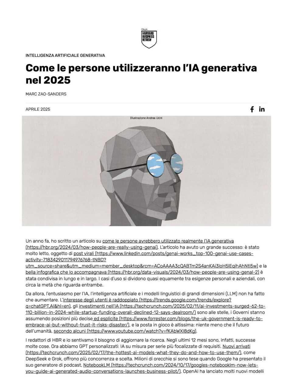 Come le persone utilizzeranno l’IA generativa nel 2025