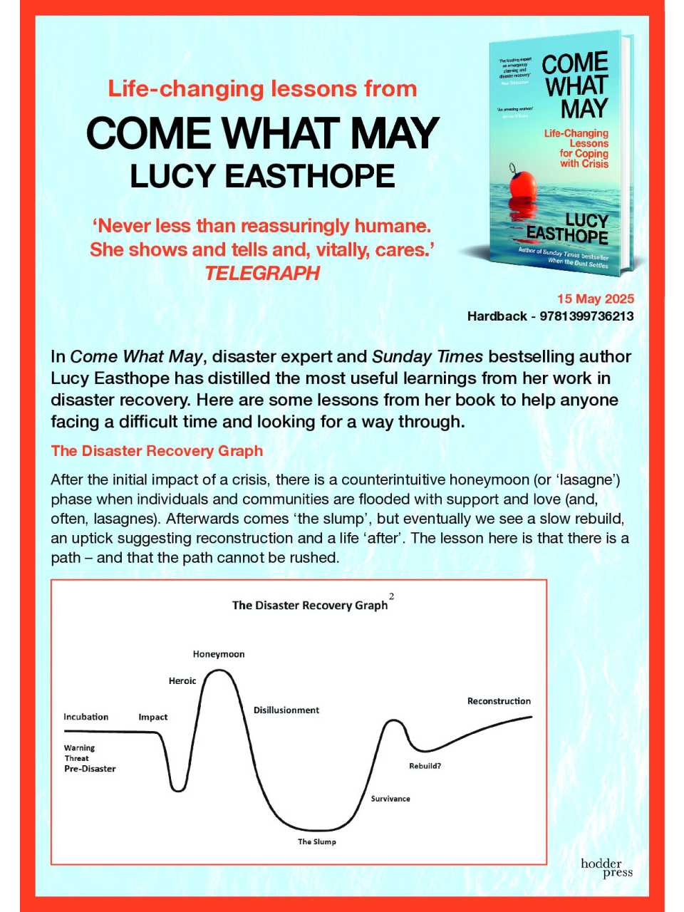 TEHA LIVEVIA WEB
Recovery after disaster: strategies to guide managers through the post-crisis phases in the organizations