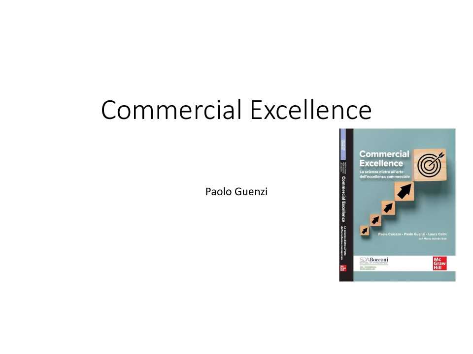 Commercial Excellence