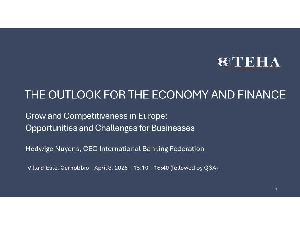 Grow and competitiveness in Europe: opportunities and challenges for businesses