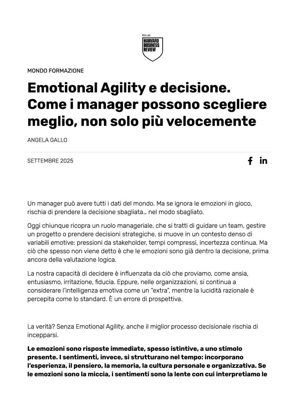 AGGIORNAMENTO PERMANENTEIN PERSON
Leading Change: emotional intelligence and regenerative practices for effective impact in an increasingly fast and digital world (with networking lunch)