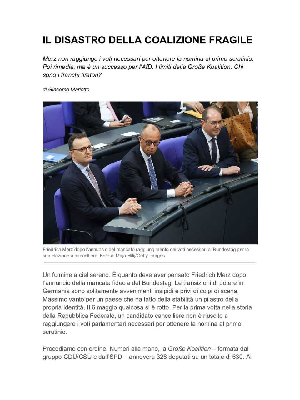 TEHA LIVEVIA WEB
How Europe is being redivided (and Italy?)