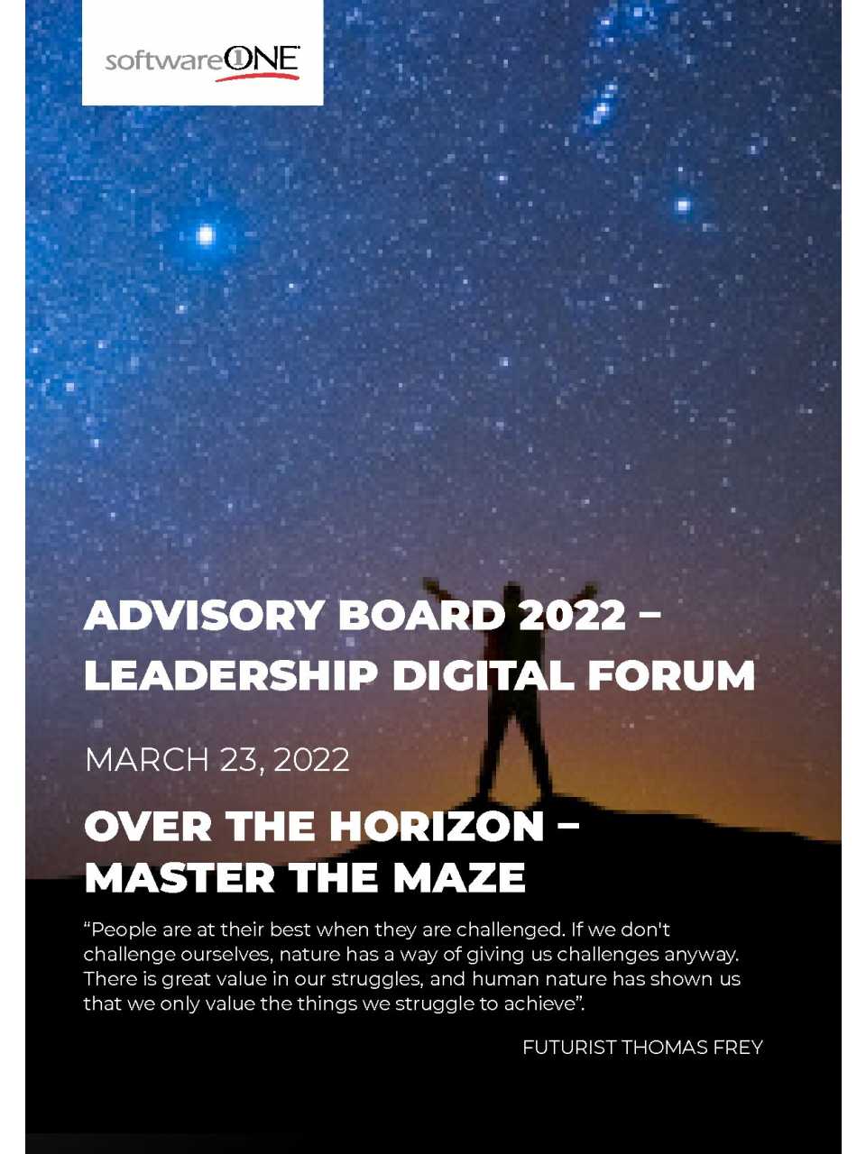 Over the Horizon - Master the Maze