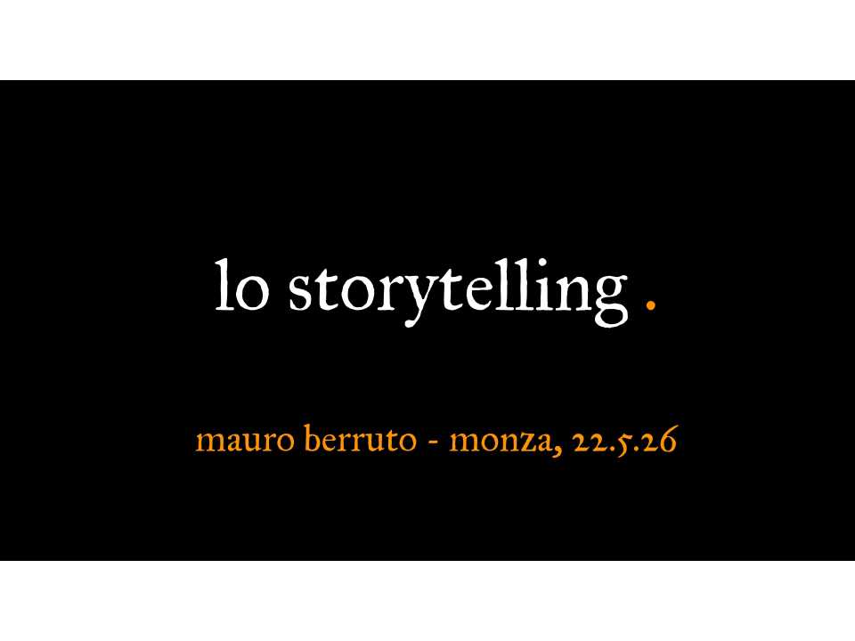 Lo storytelling