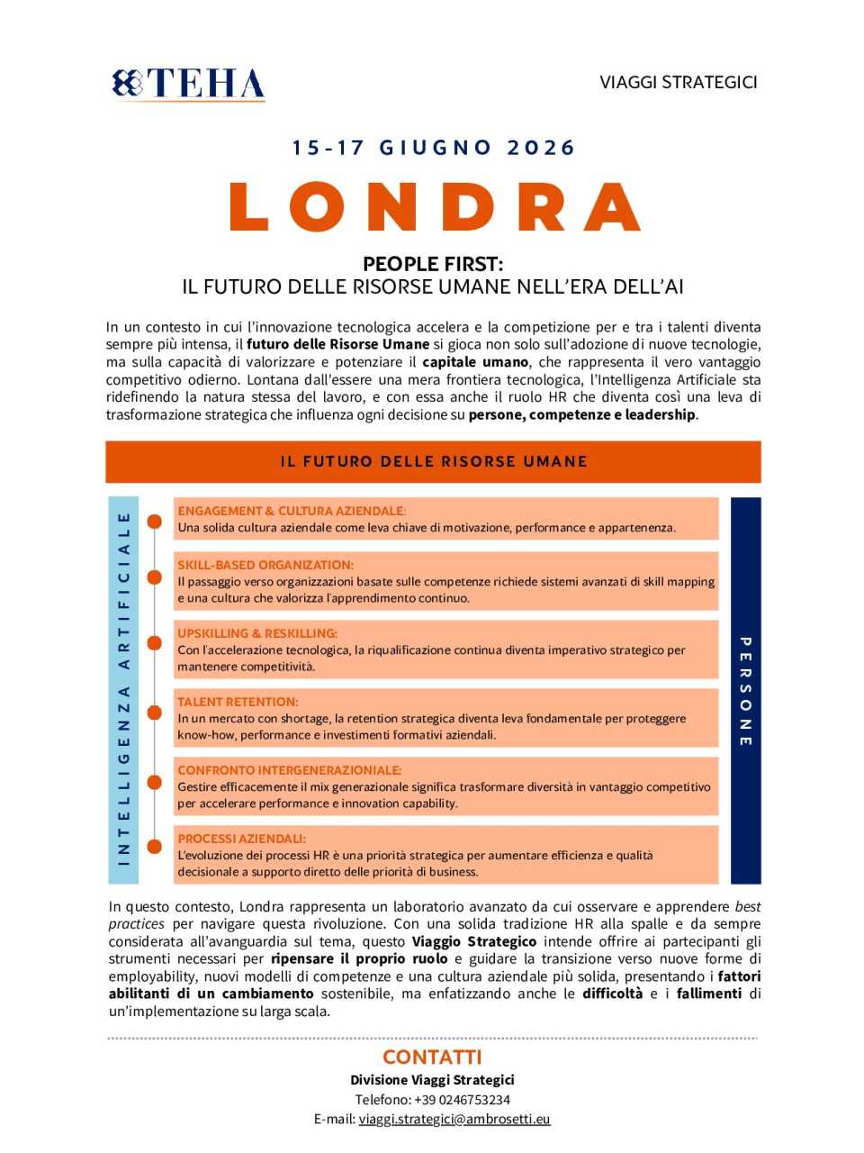 Nota informativa Londra 2026