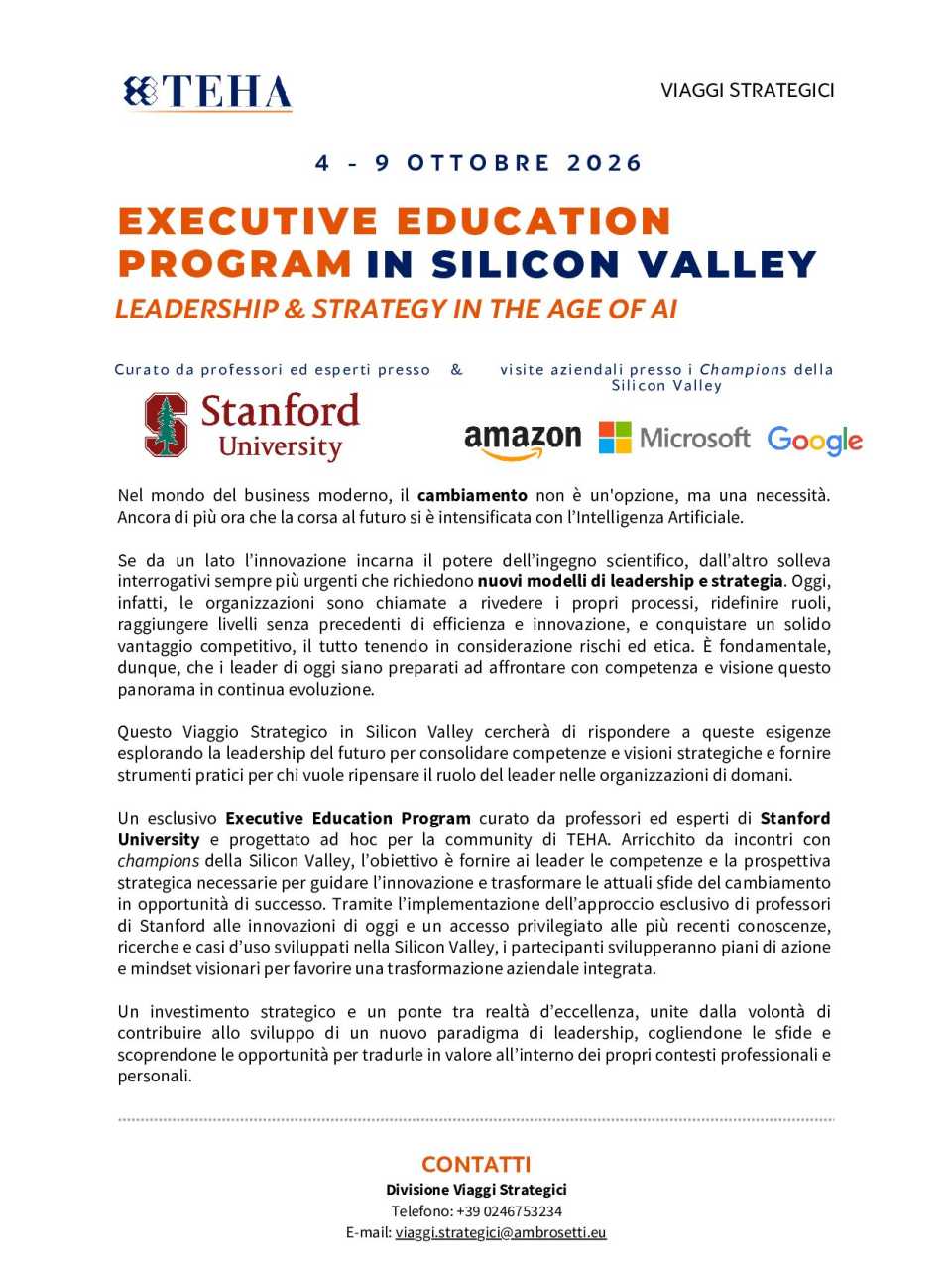 Nota informativa Silicon Valley 2026