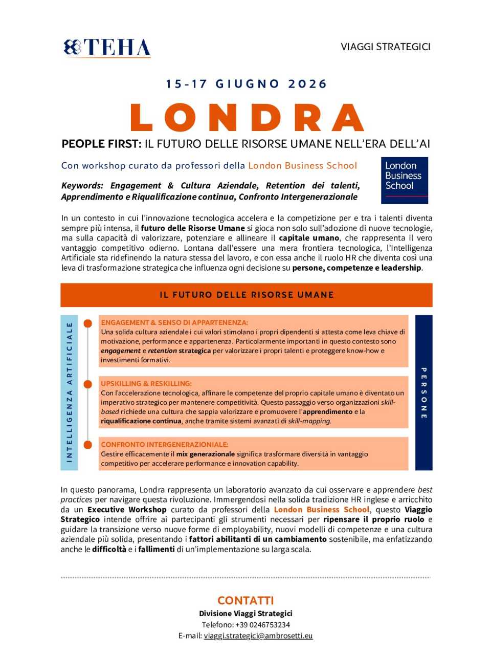 Nota informativa Londra 2026