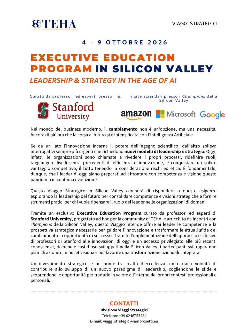 Nota informativa Silicon Valley 2026