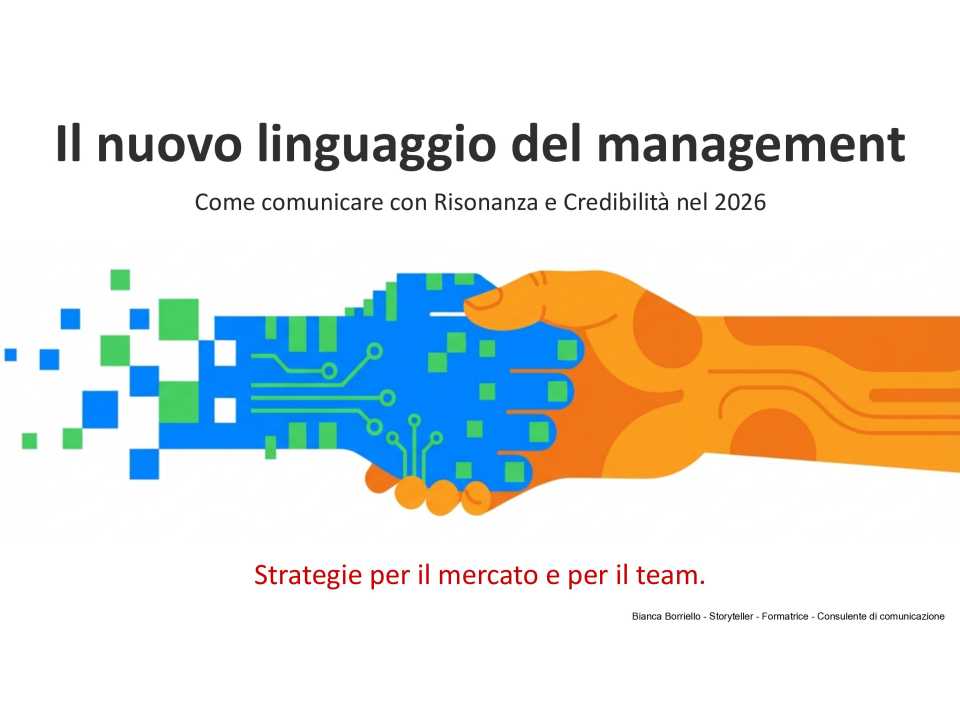 TEHA MANAGEMENT (*)IN PRESENZA E VIA WEB
L’evoluzione della comunicazione: adattare il proprio stile per restare rilevanti (con aperitivo di networking)