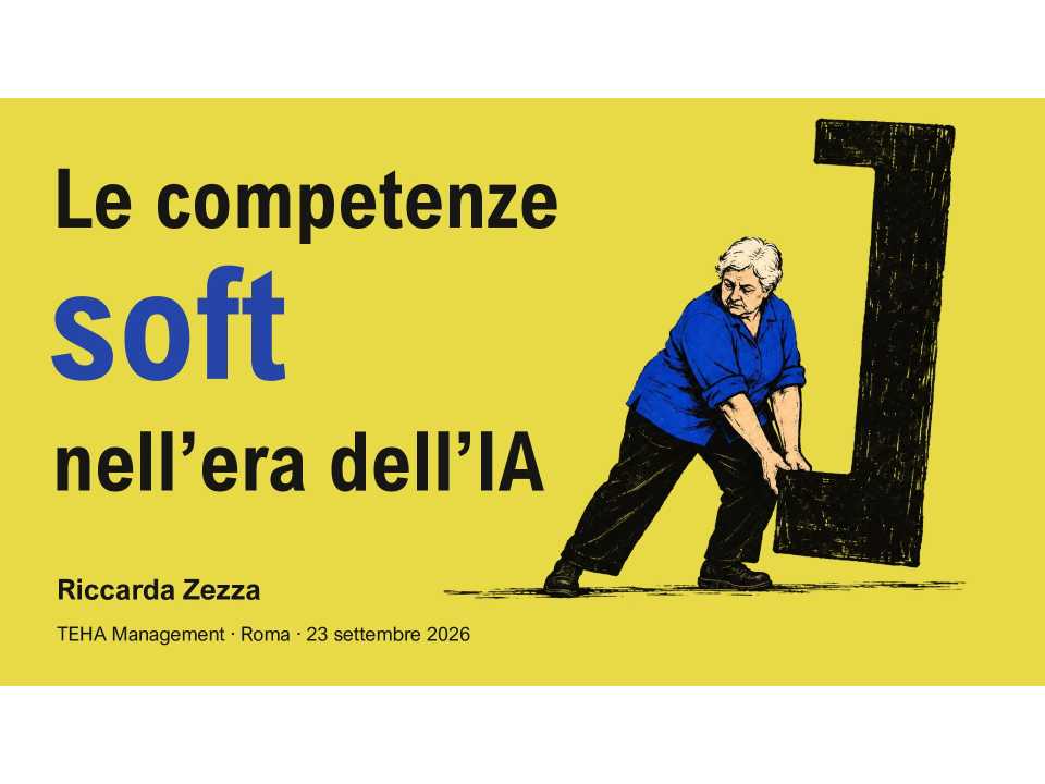 Le competenze soft nell’era dell’IA