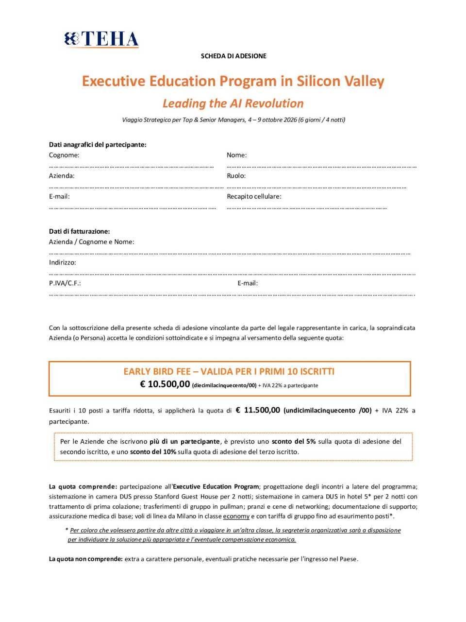 Executive Education Program in Silicon Valley
Leading the AI Revolution