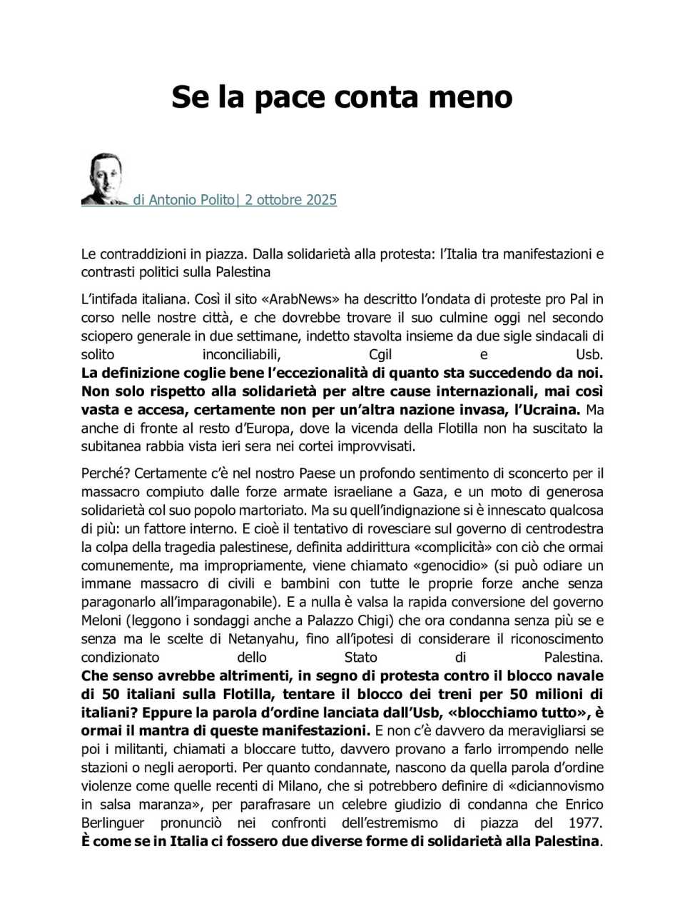 AGGIORNAMENTO PERMANENTEIN PERSON
Italy and Europe in the new world: challenges and prospects for growth, stability and security (with networking cocktail)