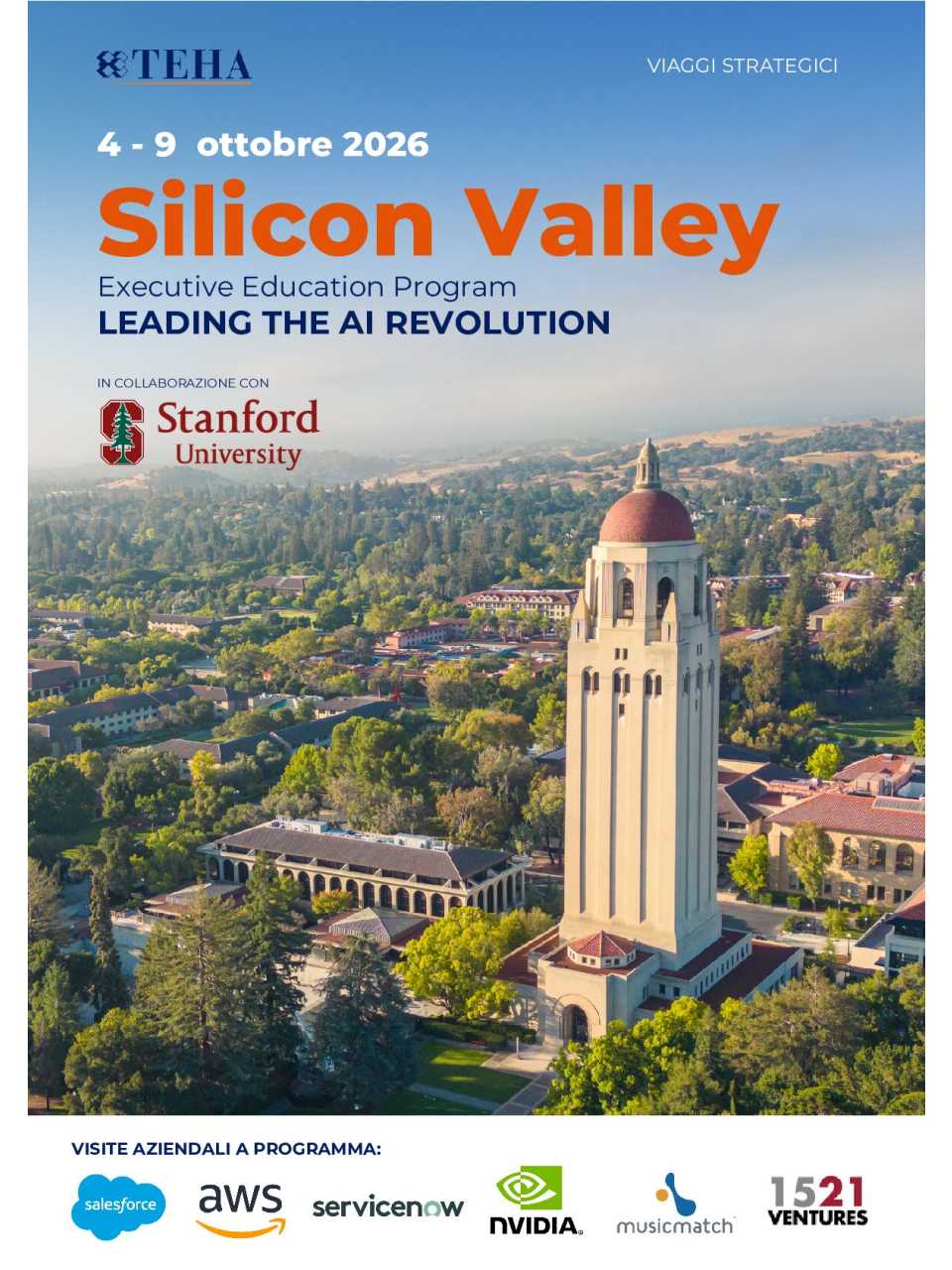 Executive Education Program in Silicon Valley
Leading the AI Revolution 