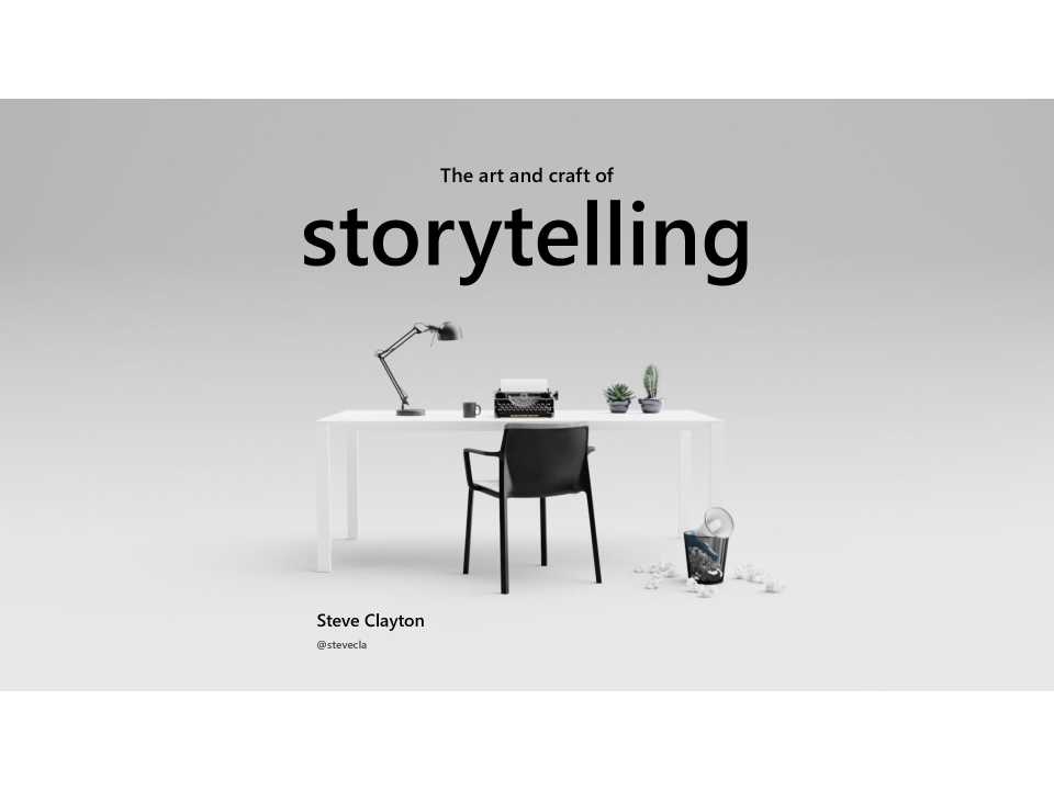 Presentation by Steve Clayton