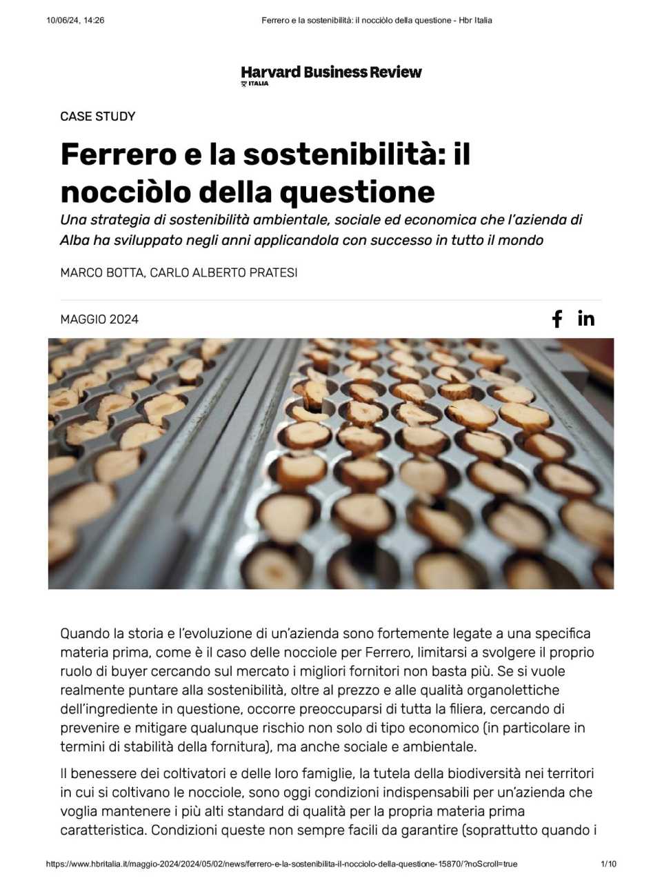 GLOBAL SUMMITIN PRESENZA E VIA WEB
Sustainability Global Summit 2024: Be relevant
(con pranzo di networking)