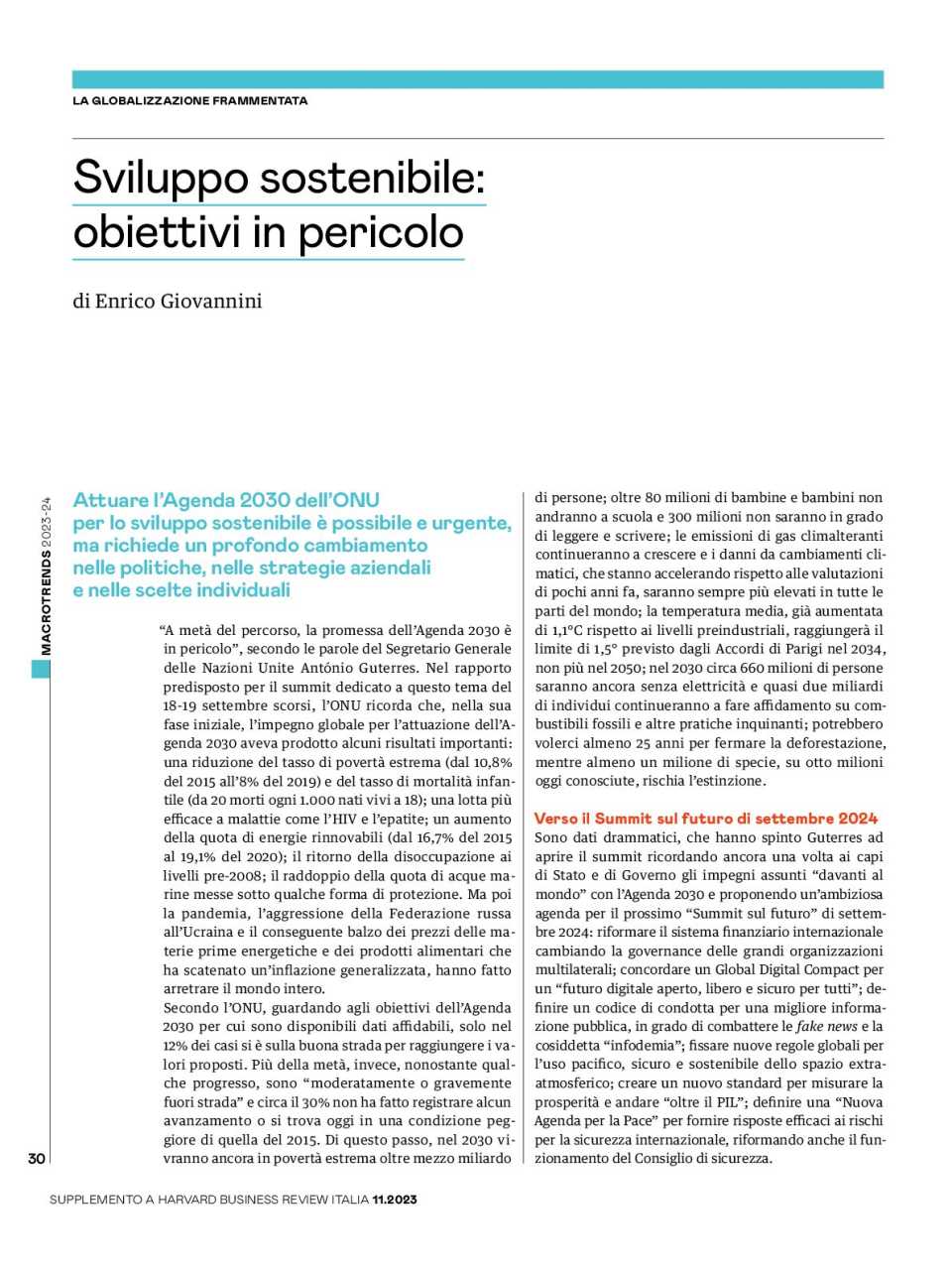 AGGIORNAMENTO PERMANENTEIN PRESENZA
Le sfide della sostenibilità per aziende italiane: dall’analisi sistemica all’esperienza di Ariston Group. Realtà aziendali a confronto