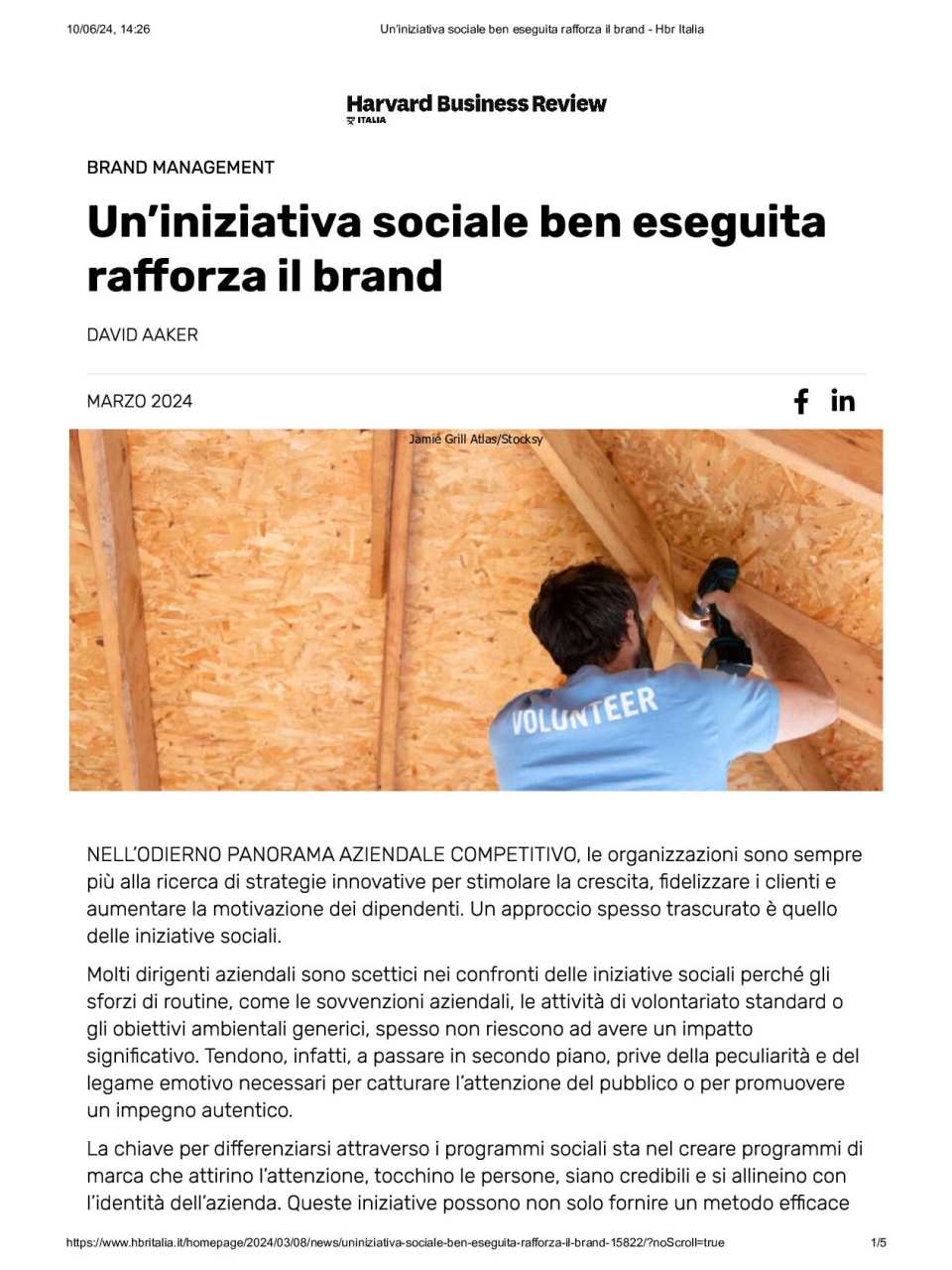 GLOBAL SUMMITIN PRESENZA E VIA WEB
Sustainability Global Summit 2024: Be relevant
(con pranzo di networking)