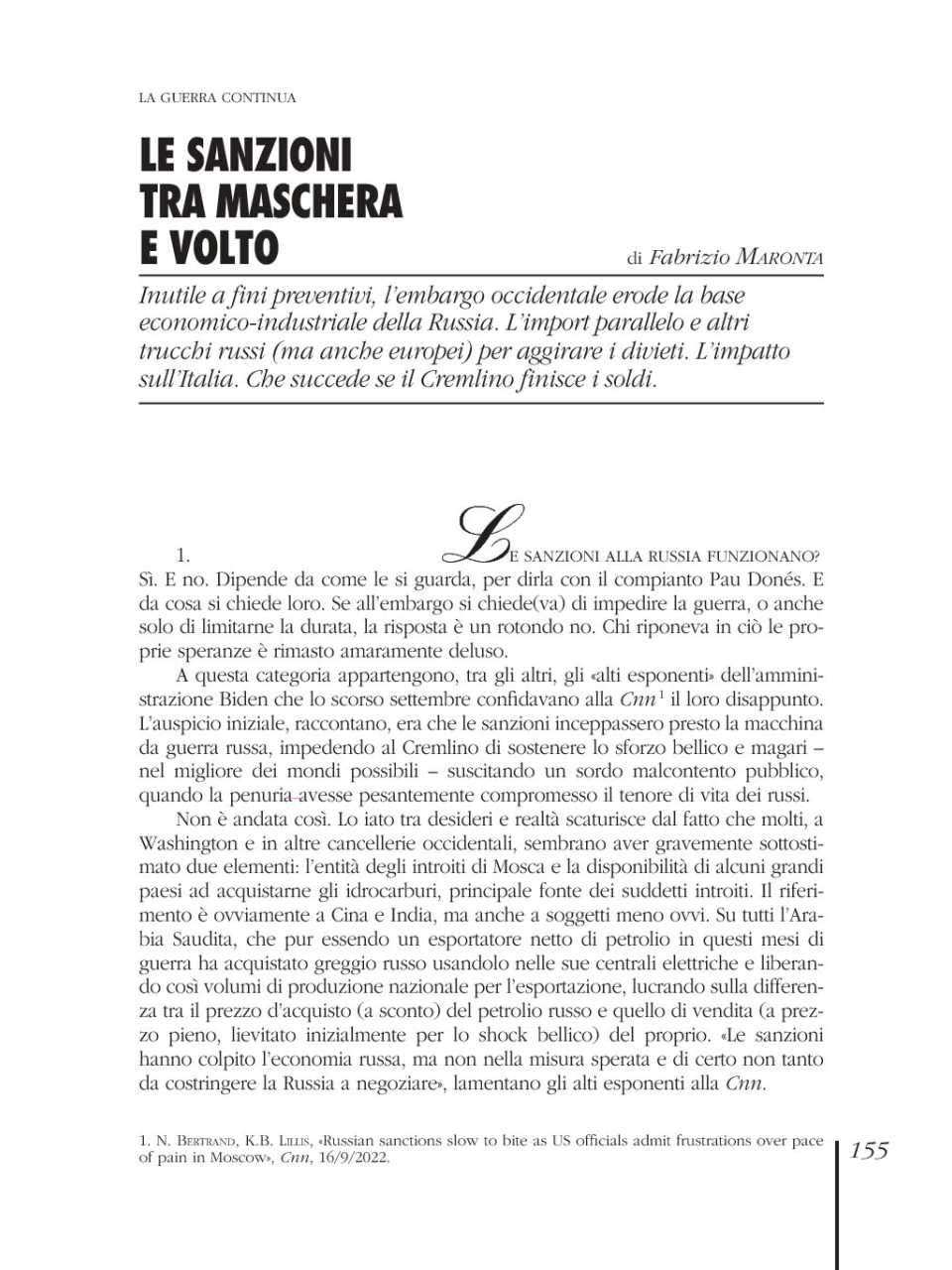 AMBROSETTI LIVEVIA WEB
Gli equilibri Atlantici ed Europei ad un anno dall'inizio del conflitto
