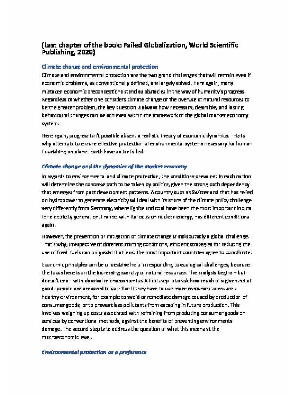 AGGIORNAMENTO PERMANENTEVIA WEB
Anteprima del Workshop
“Lo scenario dell’economia e della finanza