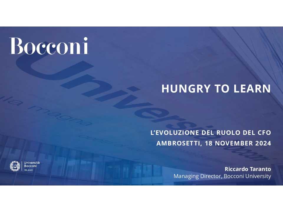 Presentazione di Riccardo Taranto