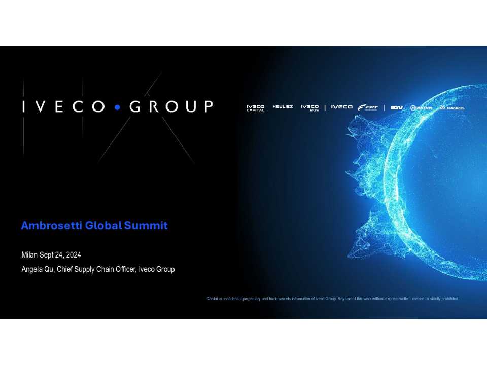 Presentation by Angela Qu