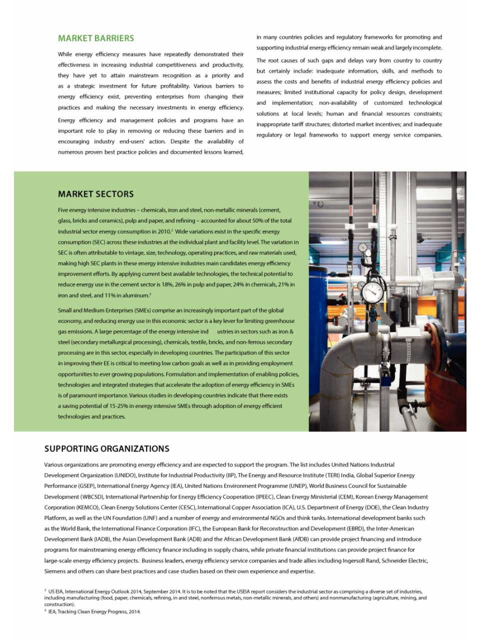 Industrial Energy Efficiency