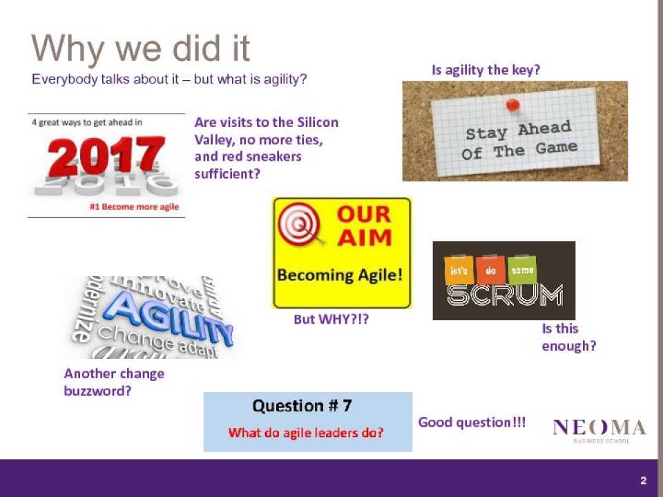 Organization agility