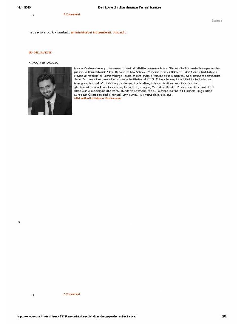 GLOBAL SUMMITIN PRESENZA
Workshop Corporate Governance
Il sistema di governo come leva per una migliore performance: modelli organizzativi, profili e competenze