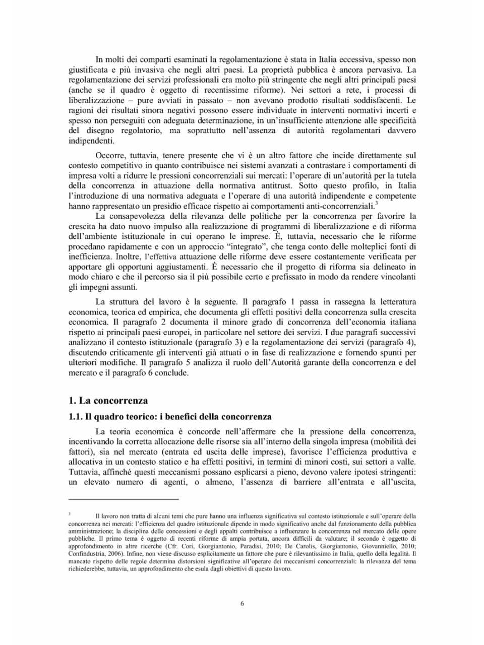 La concorrenza