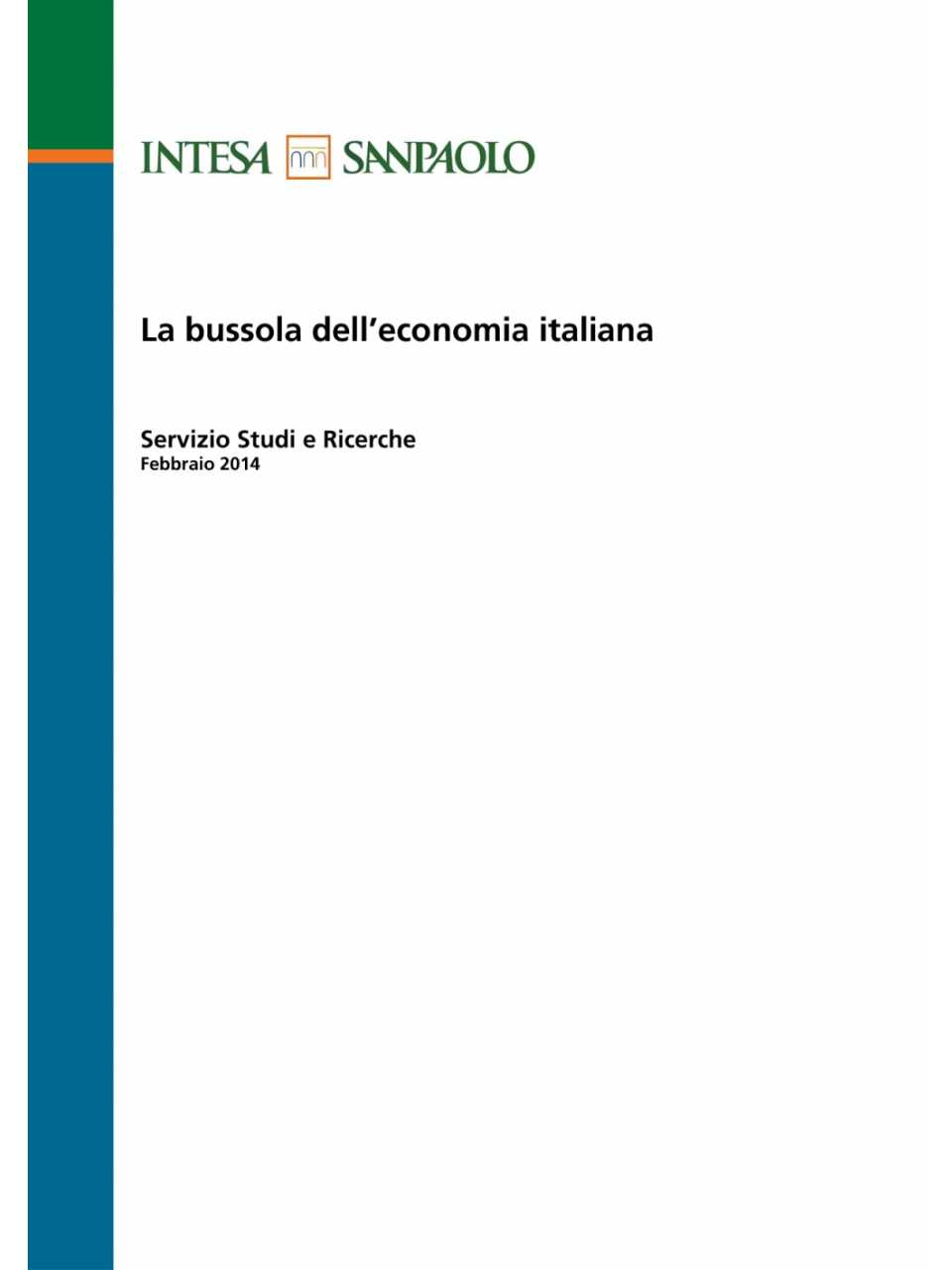 La bussola dell'economia italiana