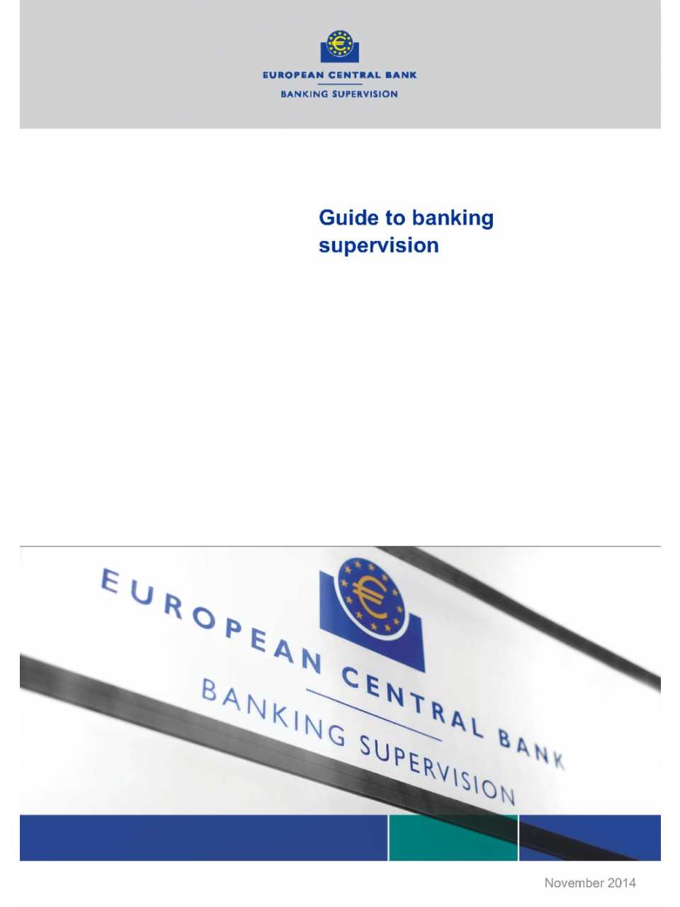 Guide to banking supervision