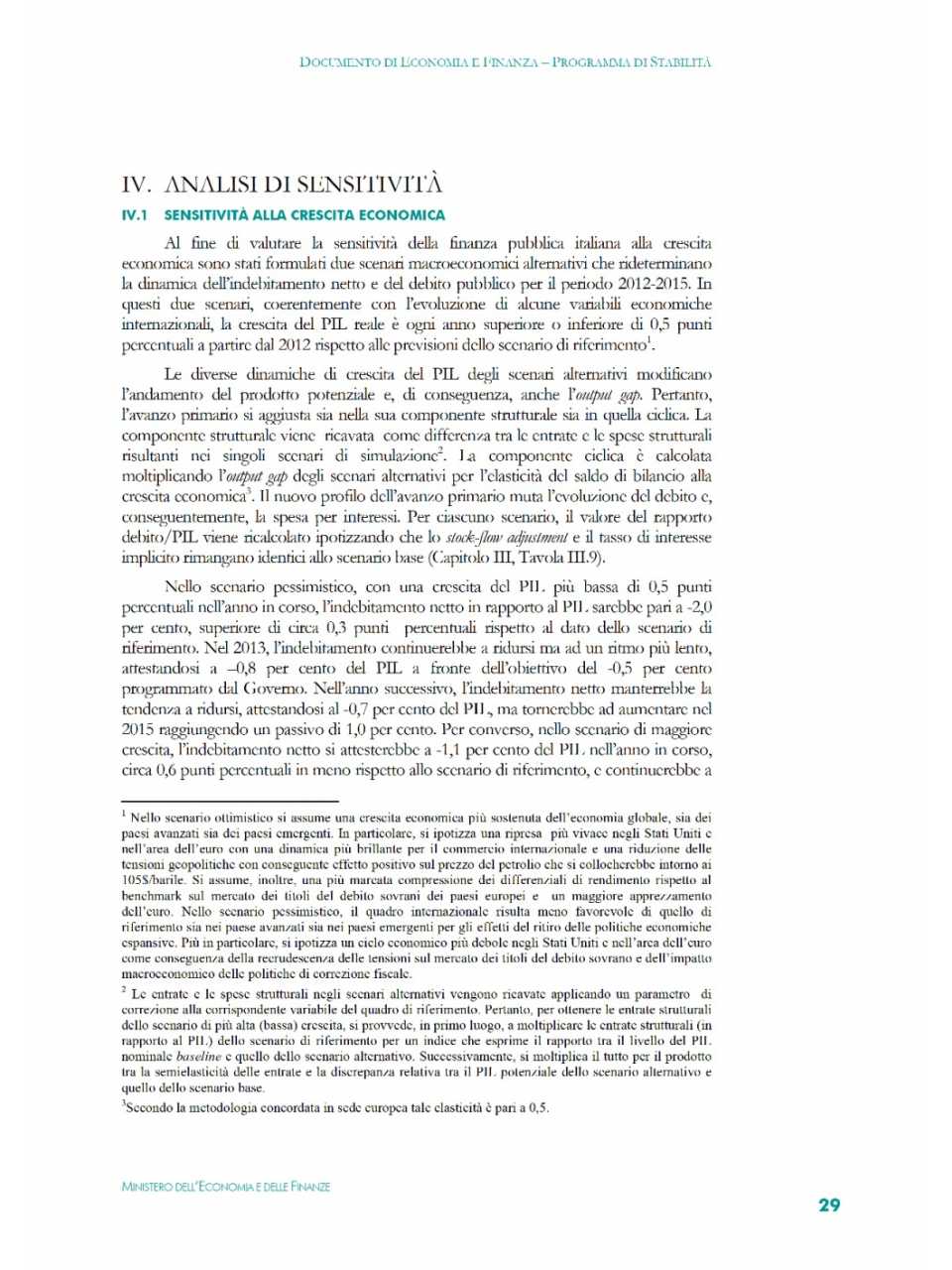 Analisi di sensitività