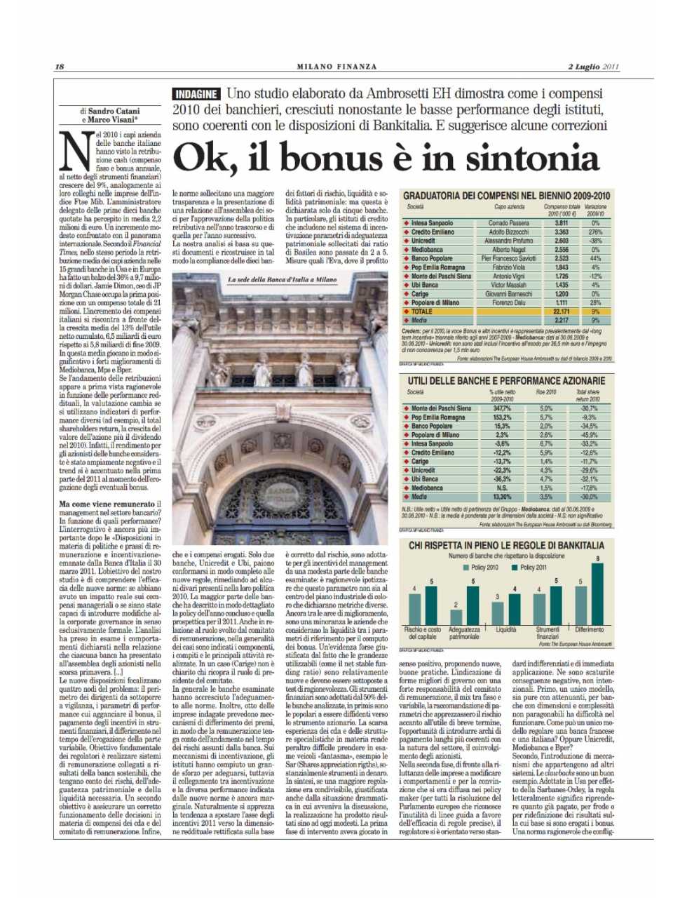 Ok, il bonus è in sintonia