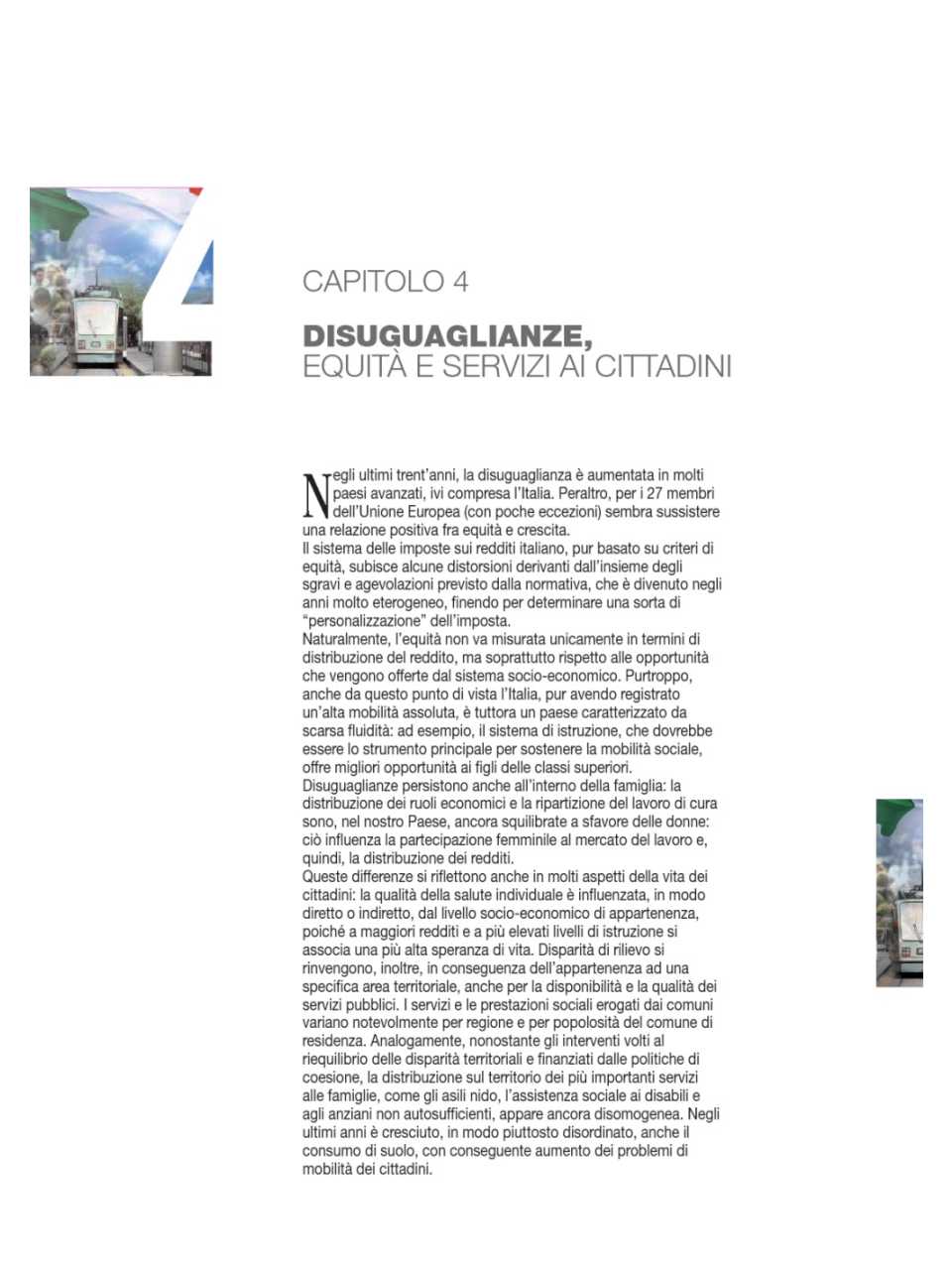 Disuguaglianze, equità e servizi ai cittadini