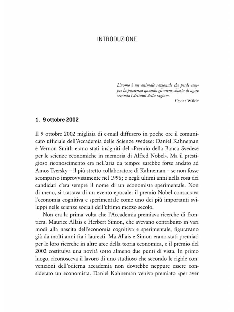 Mente mercati decisioni. Introduzione
